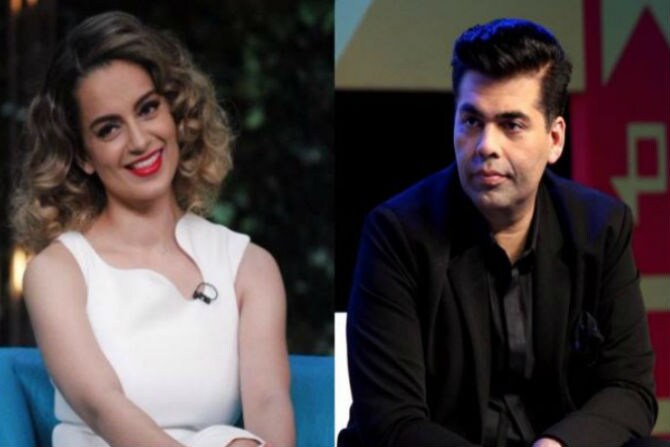 kangana ranaut karan johar