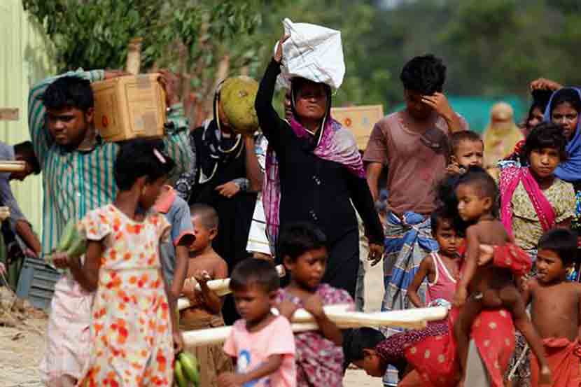 Rohingya Muslim refugees