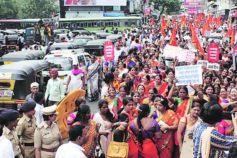 shiv sena agitation