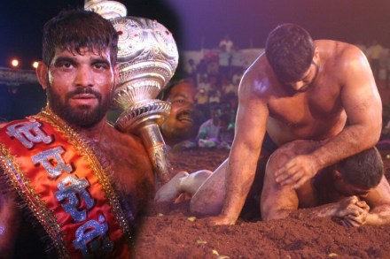 iran wrestler Reza haidri , Hind kesari joginder kumar , Dangal, Pune, Loksatta, Loksatta news, Marathi, Marathi news