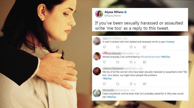 #MeToo हॅशटॅग वापरून ट्विट करावं किंवा फेसबुकवर स्टेटस अपलोड करावं असं आव्हान हॉलिवूड अभिनेत्रींनी केलं आहे. 