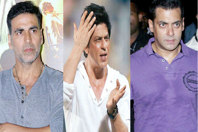 salman, shah rukh, akshay