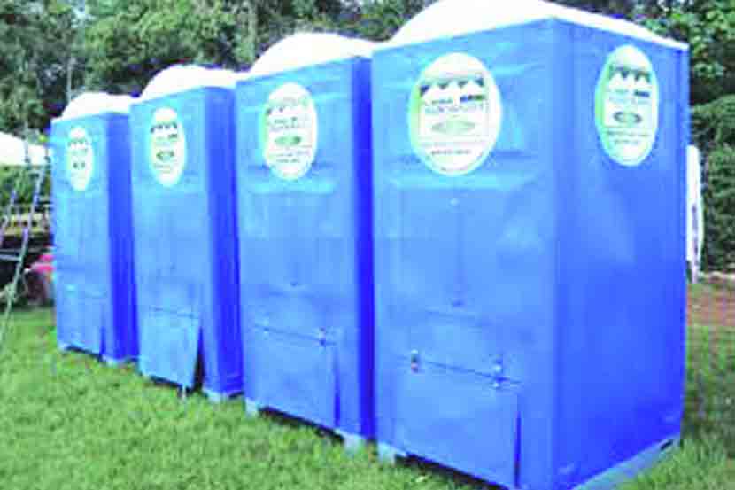 पिंपरी पालिकेच्या वतीने हागणदारीमुक्त शहरासाठी २४४ ठिकाणी तात्पुरती शौचालये