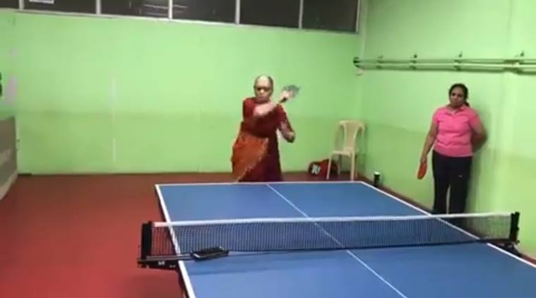 Viral Video : आजींचे टेबल टेनिस पाहून तुम्हीही व्हाल चकित!