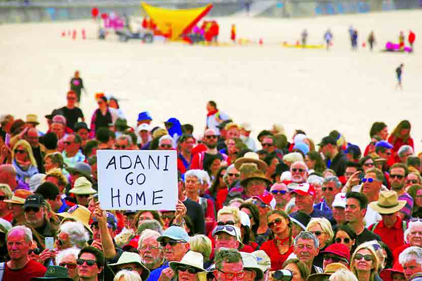 Strong demonstrations in Australia