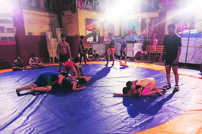 wrestling arena in Bhayandar