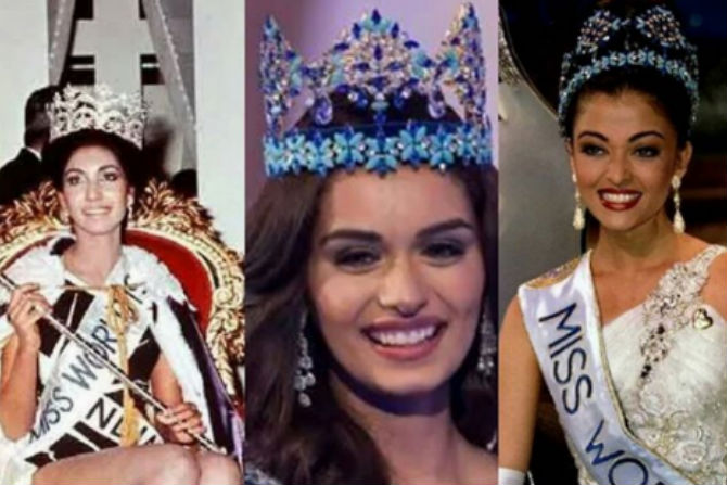 rita faria, manushi chhillar, aishwarya rai