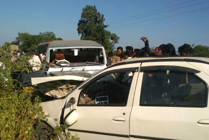 two death in accident,nanded nagpur highway, accident,marathi news, marathi