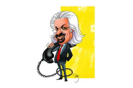 father of Indian Telecom Sam Pitroda