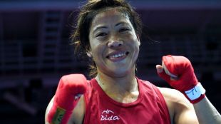 indian boxer, M C Mary Kom, gold medal at Asian boxing championship,marathi news