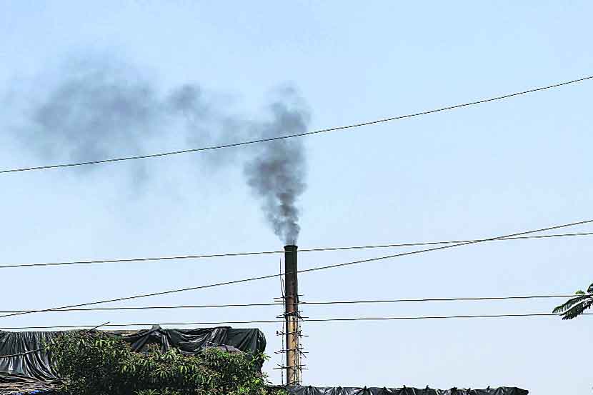 Formaldehyde factories smoke