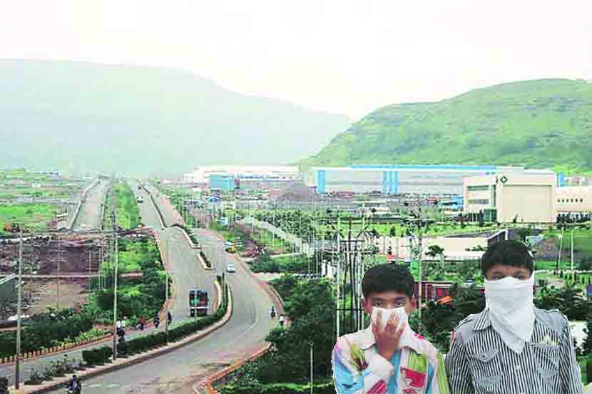 foul smell In Industrial area
