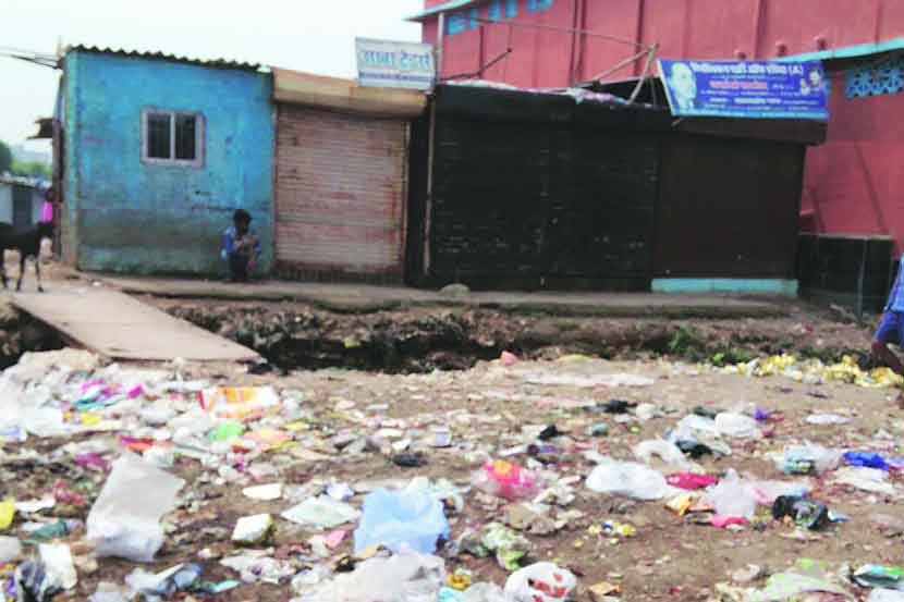 slums build on mangrove