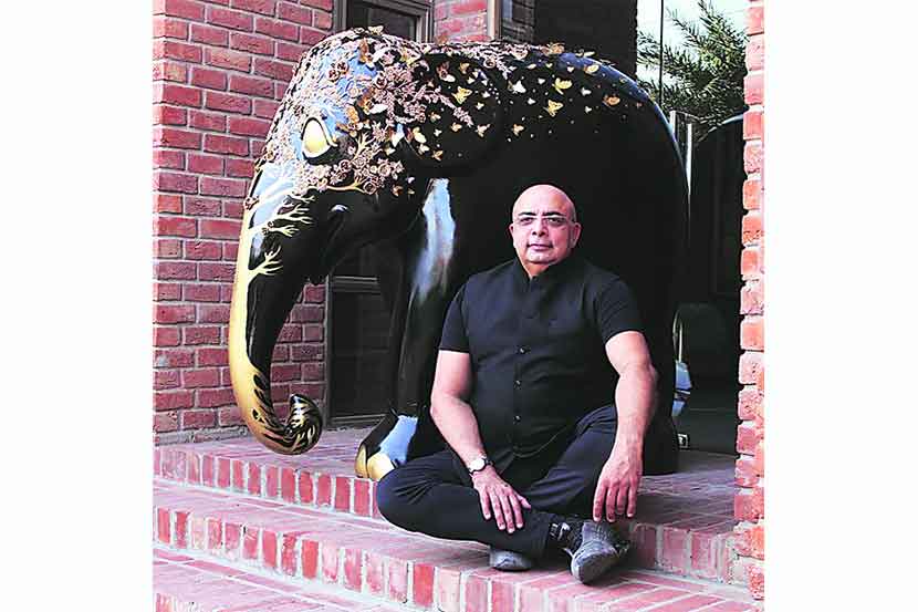 तरूण ताहिलियानी आणि त्यांनी रंगवलेला ऐरावत