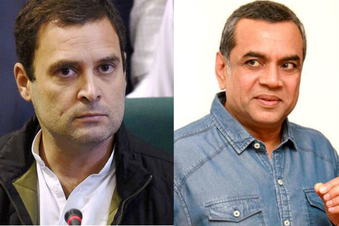 Rahul Gandhi Paresh Rawal