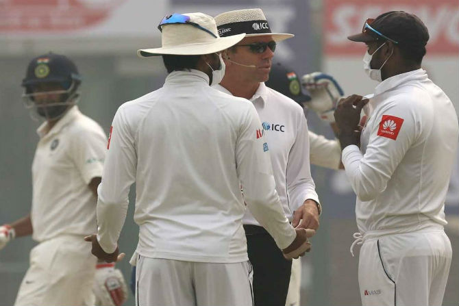 india vs sri lanka live cricket score 3rd test day 2 , india vs sri lanka , pollution , air quality in Delhi , Team India, Loksatta, Loksatta news, Marathi, Marathi news