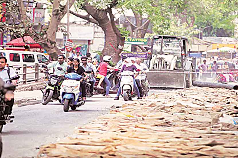 cement concrete road