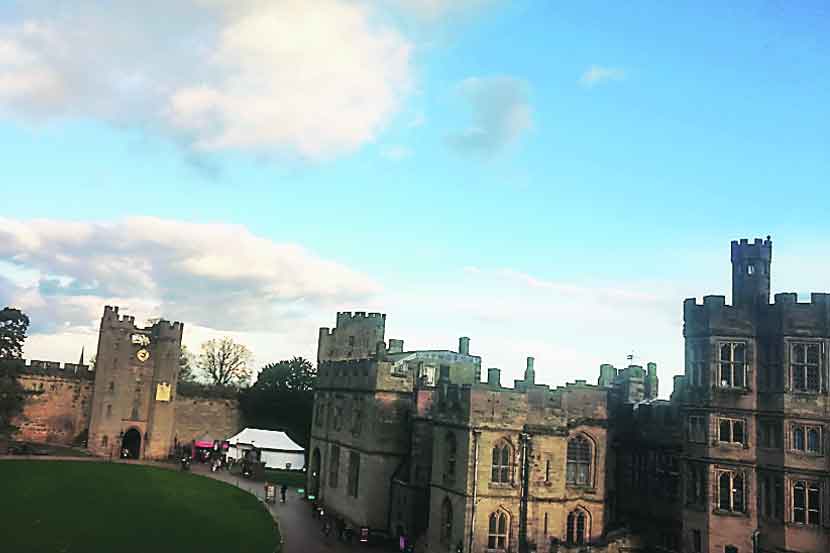 Warwick Castle in England