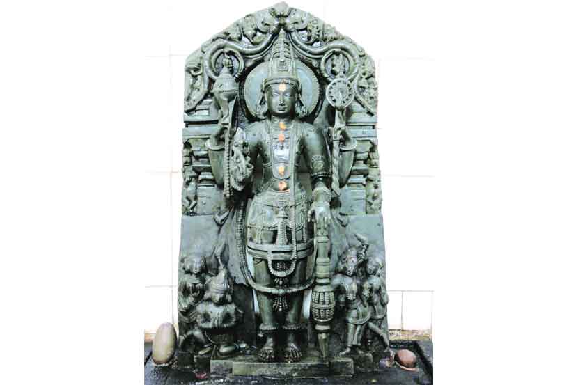 Lakshmi Keshav Sculpture in Bivali