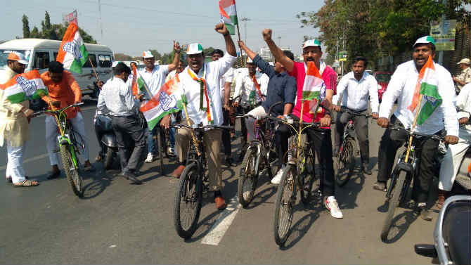 Congress , Petrol Diesel hike , BJP, Maharashtra, Loksatta, loksatta news, Marathi, Marathi news