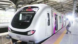 Thane metro train extension