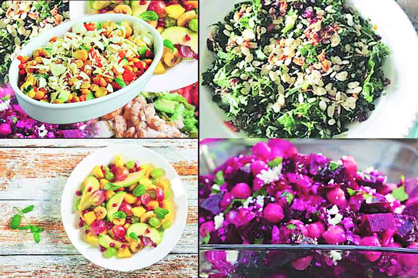 different types of salad