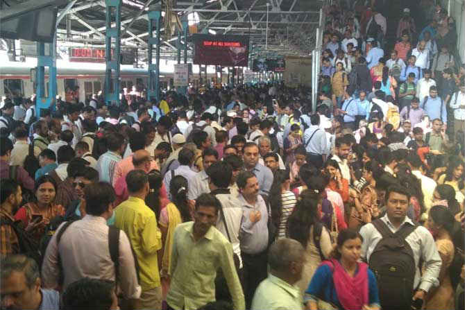 Central Railway Train Service Affected