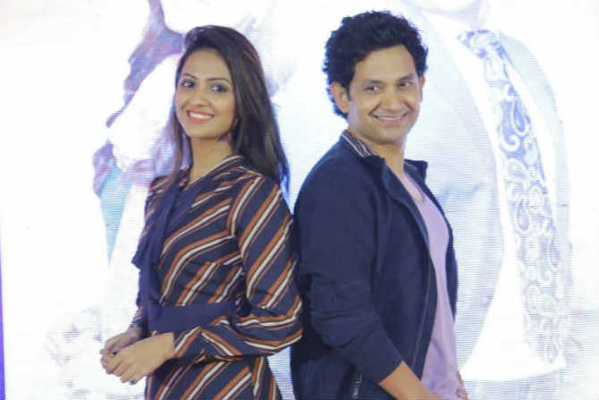 Tejashree Pradhan and Umesh Kamat