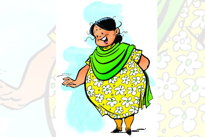 किती जाडी झालीस तू..!