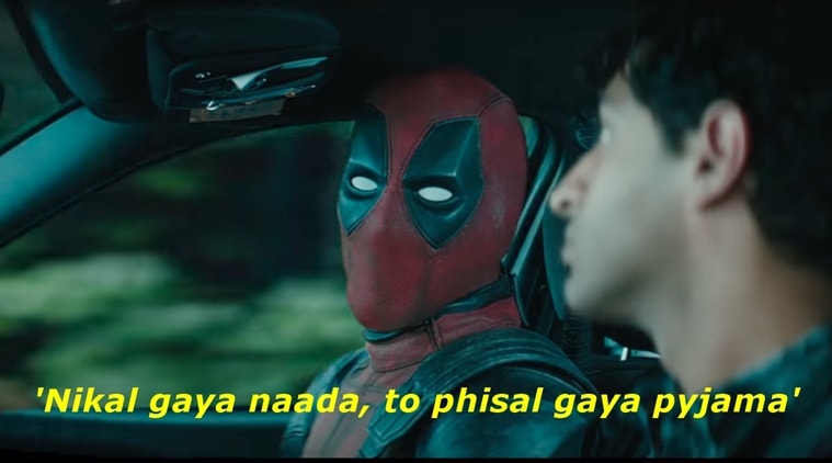 Deadpool 2, Hindi trailer