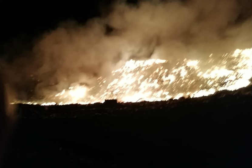पिंपरी चिंचवडमध्ये कचरा डेपोला भीषण आग