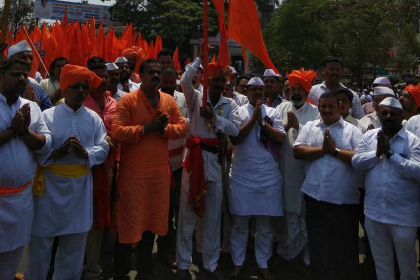 sambhaji bhide guruji, Rally