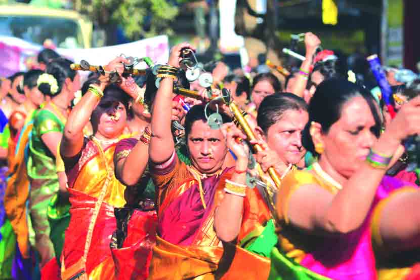 Gudi Padwa 2018 : नववर्षदिनी जल्लोषात स्वागतयात्रा