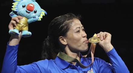 राष्ट्रकुल सुवर्ण पदक विजेती मेरी कोम
