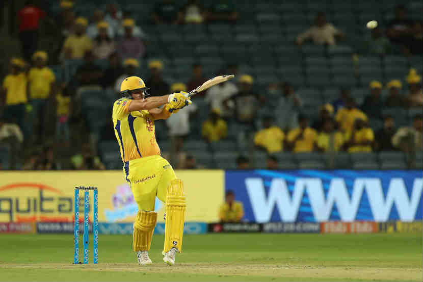 IPL 2018 : चेन्नई सुपर किंग्जच्या शेन वॉटसनचे धडाकेबाज शतक