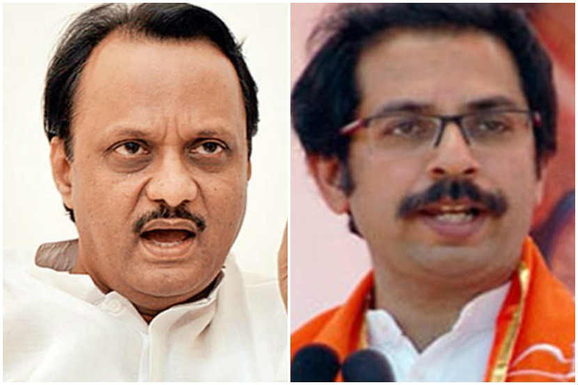 ajit pawar, uddhav thackeray