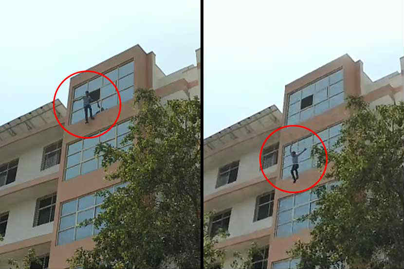कॉपी करताना पकडले, औरंगाबादमध्ये विद्यार्थ्याने मारली तिसऱ्या मजल्यावरुन उडी