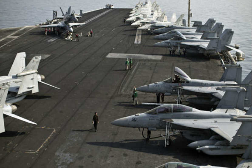 चीनला चिथावणी! अमेरिकेच्या F-18 फायटर विमानांचे दक्षिण चीन सागरावरुन उड्डाण