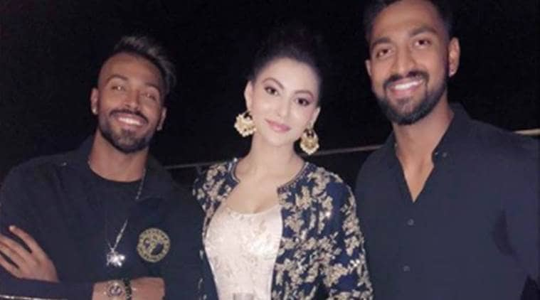 hardik pandya, urvashi rautela