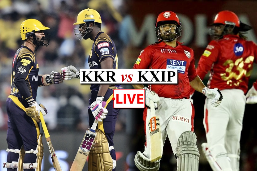 kkr, kxip, ipl 2018