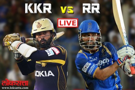IPL 2018 KKR vs RR : राजस्थानचा विजय रथ कोलकाताने रोखला, ६ गडी राखून मिळवला विजय