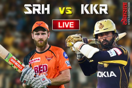 IPL 2018 KKR vs SRH : कोलकाता बाद फेरीत