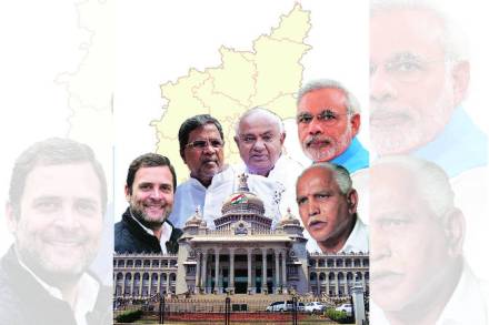 कर्नाटकच्या निवडणुकीला राष्ट्रीय महत्त्व प्राप्त झाले आहे. राज्याच्या निवडणुकीत भाजप व काँग्रेस या दोन्ही पक्षांचे प्रमुख नेते प्रचाराच्या रणांगणात आहेत.