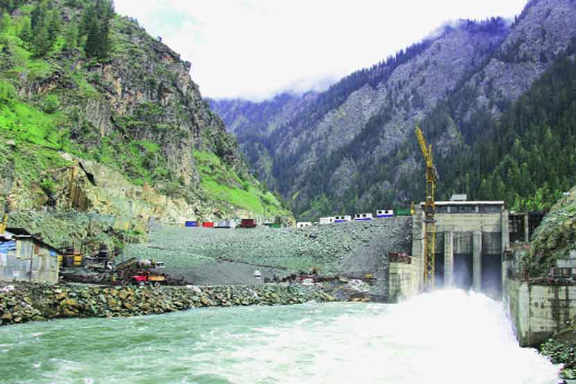 काश्मीरच्या खोऱ्यात किशनगंगा नदीवर गुरेझ येथे साकारण्यात आलेला प्रकल्प.