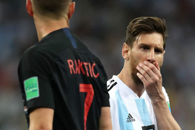 FIFA World Cup 2018 Argentina vs Croatia Lionel Messi Failed to carry forward the legacy of Greatest of all time Diego Maradonas