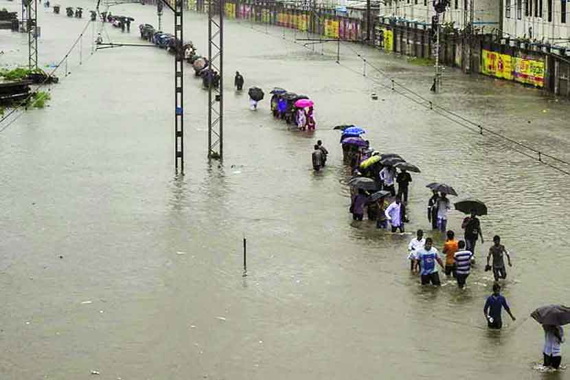 water logging at different places in Mumbai