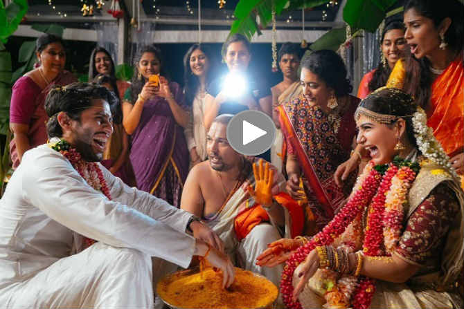 Samantha - Naga Chaitanya wedding
