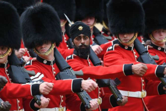 Sikh soldier Charanpreet Singh