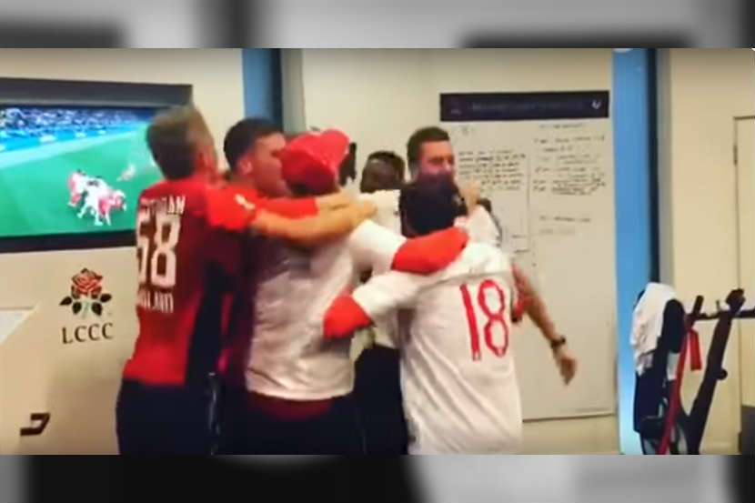 FIFA World Cup Video : फुटबॉल संघाचा विजय क्रिकेट संघानेही केला साजरा