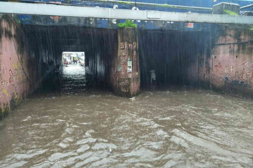मुसळधार पावसामुळे कोल्हापूरची झालेली परिस्थीती
